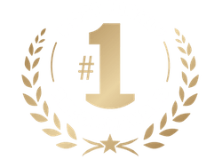 Gold badge that reads Most Highly Recommended