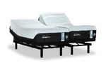 Split king breeze mattress on a tempur ergo adjustable base
