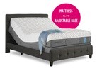 Tempur-cloud prima queen mattress on tempur-ergo premier queen adjustable base