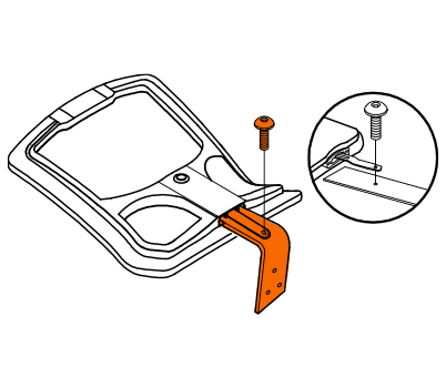 Assembly instructions step 2 - office chair