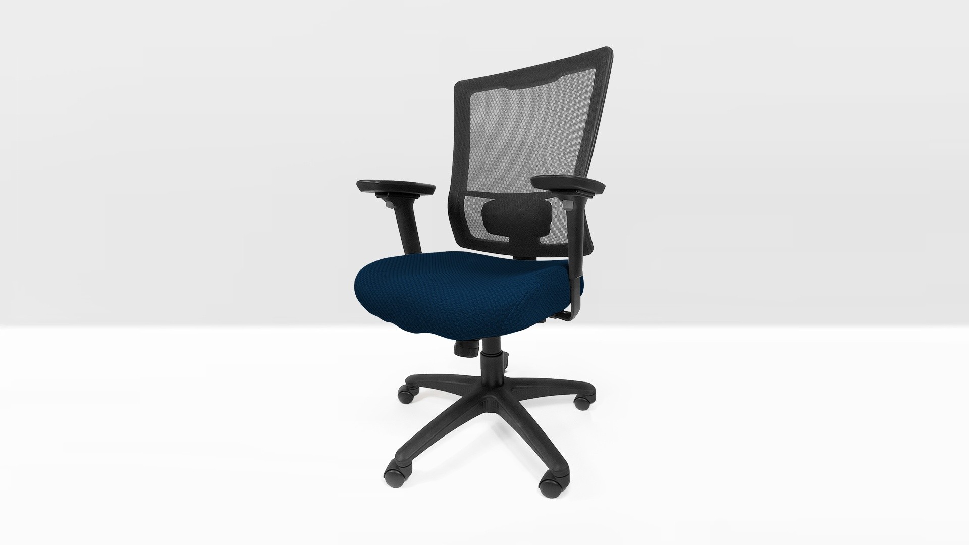 Office Chair Black Front
