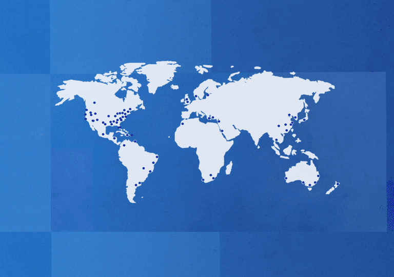 Map of Tempur Sealy manufacturing locations
