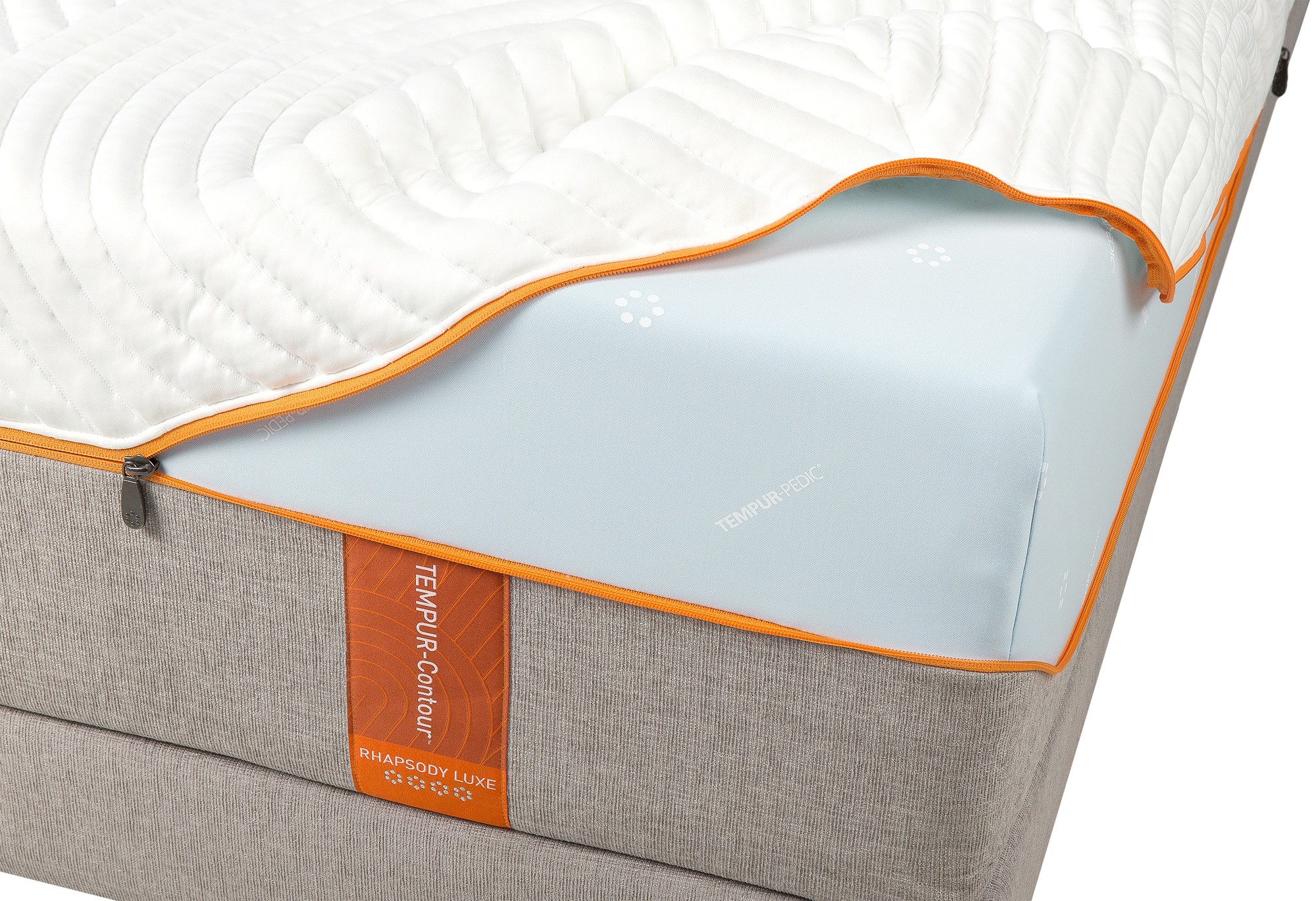 A Tempur Contour Elite mattress cover