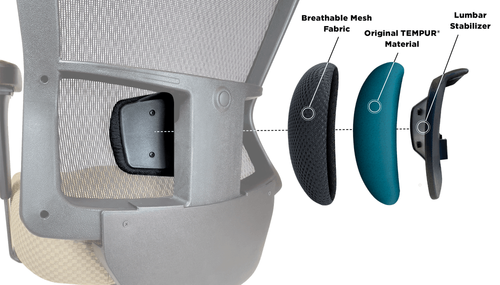 TempurLumbar Support™ Office Chair TempurPedic