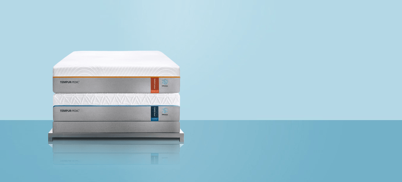 Breeze 1.0 Closeout Mattresses Stacked
