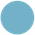 Round blue icon indicating a medium feel