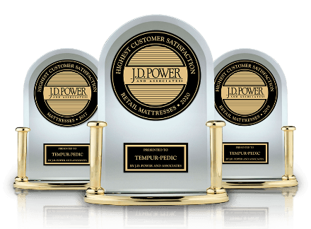 JD Power trophies three