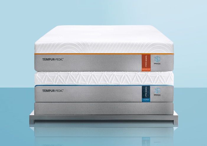 Breeze 1.0 Mattresses Stacked