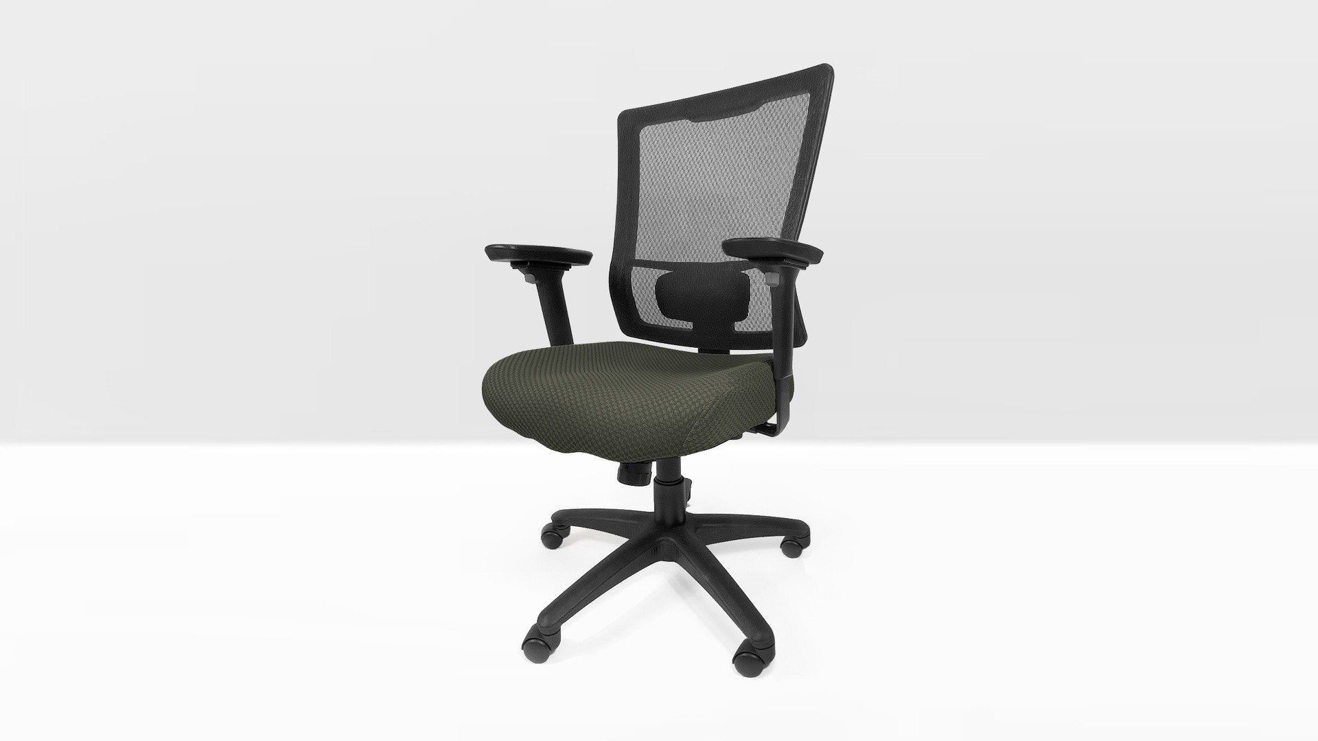 Office Chair Olive Front