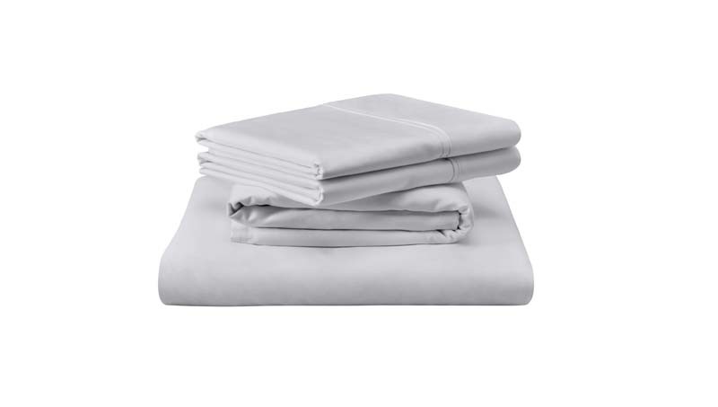 TEMPUR-Classic Cotton Sheet Set Sleepy Silver Mist - Queen